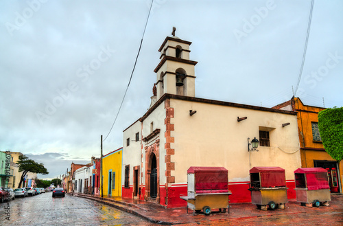 El Calvarito Chapel in Santiago de Queretaro, Mexico