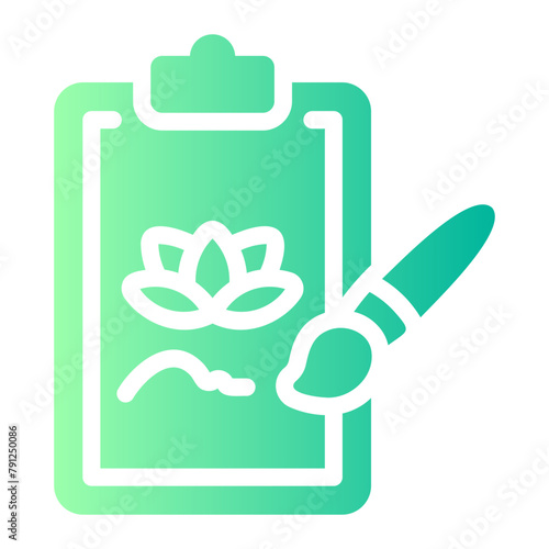 art therapy Gradient icon