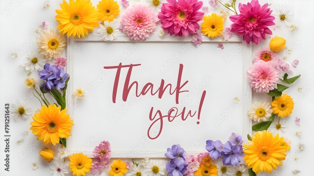 thank you card, Happy Mother`s Day, Women`s Day, birthday, invitation with pastel paper flowers. Space for text, ai generative, flowers and templates flat lay, Postcard with a stand blank sheet thank you card, Happy Mother`s Day, Women`s Day, birthday, invitation with pastel paper flowers. Space for text, ai generative, flowers and templates flat lay, Postcard with a stand blank sheet