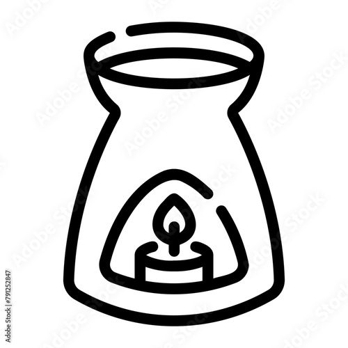 aromatherapy Line Icon