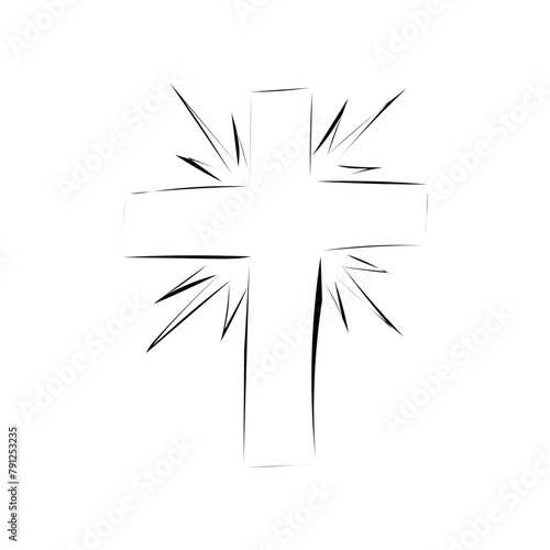 Strahlendes Kreuz 