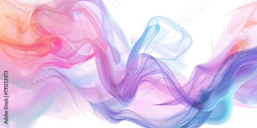 Colorful abstract smoke vector background