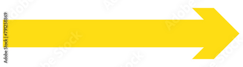 Black large forward or right pointing solid long skinny arrow icon sketched as vector symbol