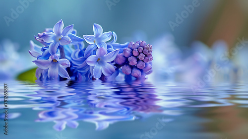 picture of hyacinth on the water
