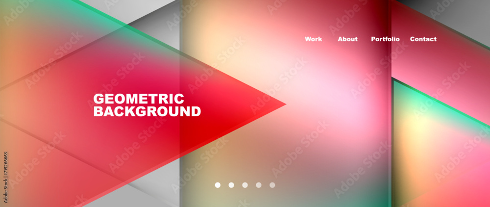 A vibrant geometric design with a red triangle at the center, surrounded by colorful rectangles and shades of magenta. Perfect for display on a laptop or any other digital device A vibrant geometric design with a red triangle at the center, surrounded by colorful rectangles and shades of magenta. Perfect for display on a laptop or any other digital device
