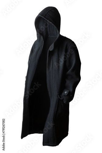 フード付きコート（hooded coat) photo