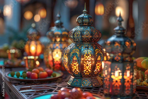 Elegant decorations for Eid Al-Adha © Veniamin Kraskov