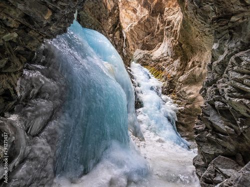 Zapata Falls Icy Cavern