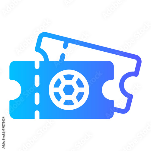 ticket Gradient icon