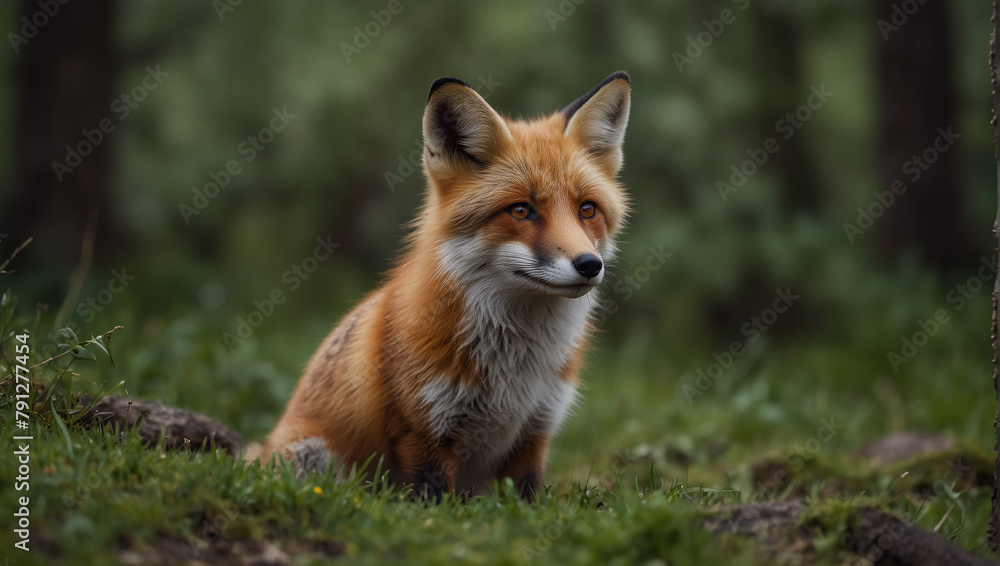 red fox  