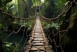 Adventure Rope Bridges and Stone Pathways: Inspiring Amazon Rainforest Conservatory Ideas