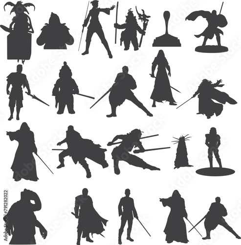 Print Star Wars Characters Silhouette; Elements EPS; Star Wars EPS Bundle; Star Wars Characters Clipart; Star Wars  ;  Star Wars Vector;