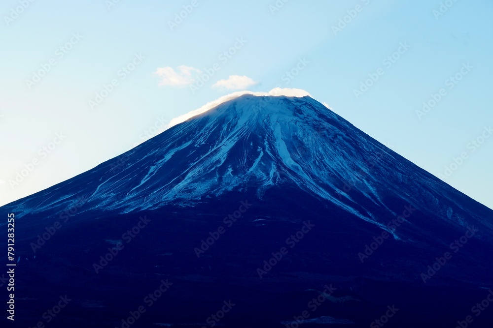竜ヶ岳からみた富士山

