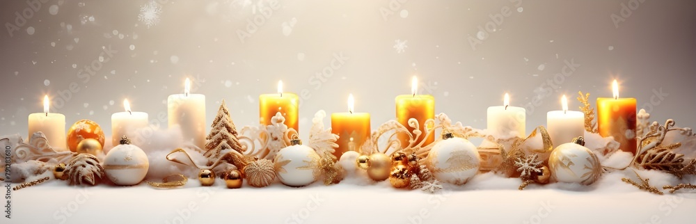 burning candles on a christmas tree burning candles on a christmas tree