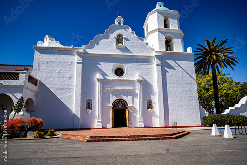 Mission St Luis Rey, one of the Spanish Missions in California