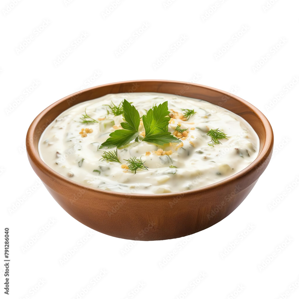 Tasty Raita Isolated On White Background Tasty Raita Isolated On White Background