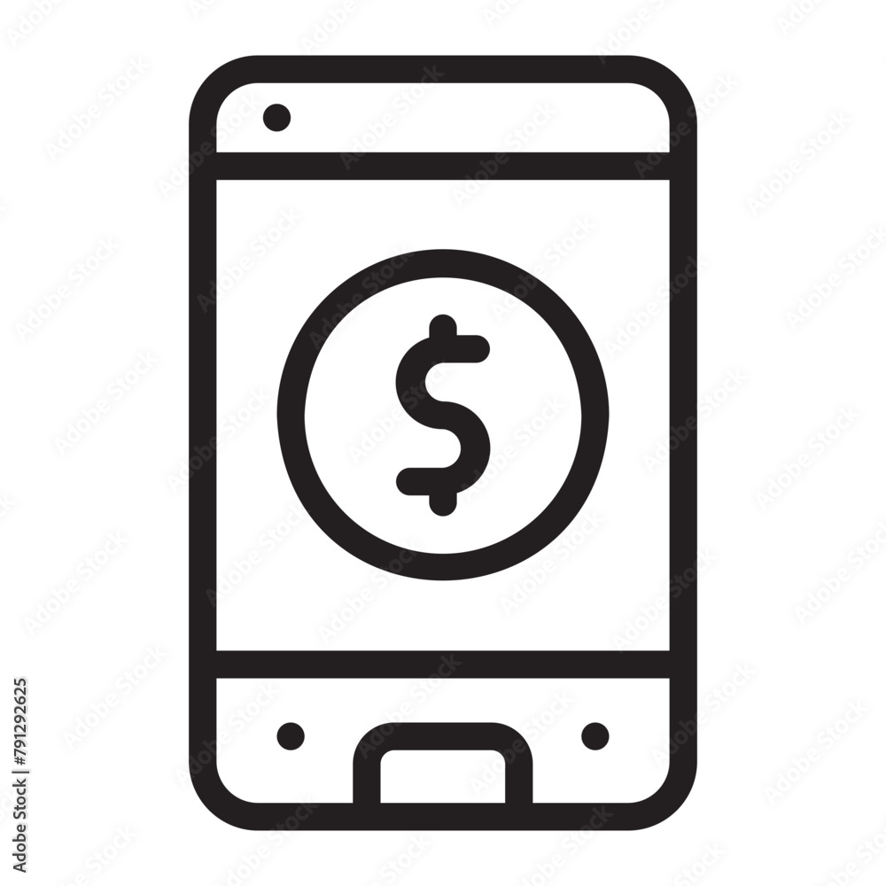 coin line icon coin line icon