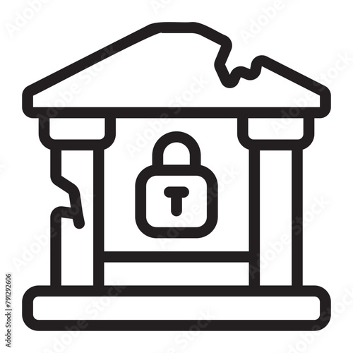 bank line icon