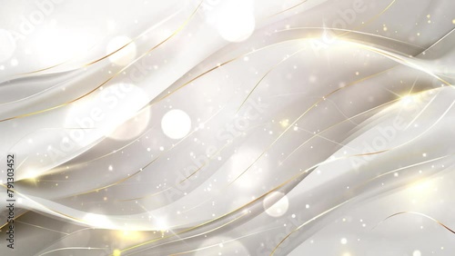 Wallpaper Mural elegant modern abstract light silver background. seamless looping overlay 4k virtual video animation background Torontodigital.ca