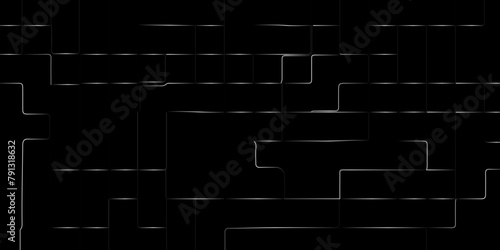 Black boxed shapes maze texture vector blocks wallpaper