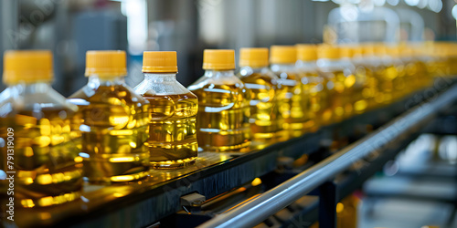 Refined sunflower oil production line