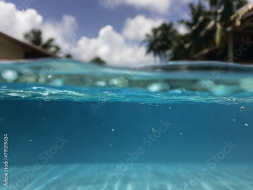 pool with water