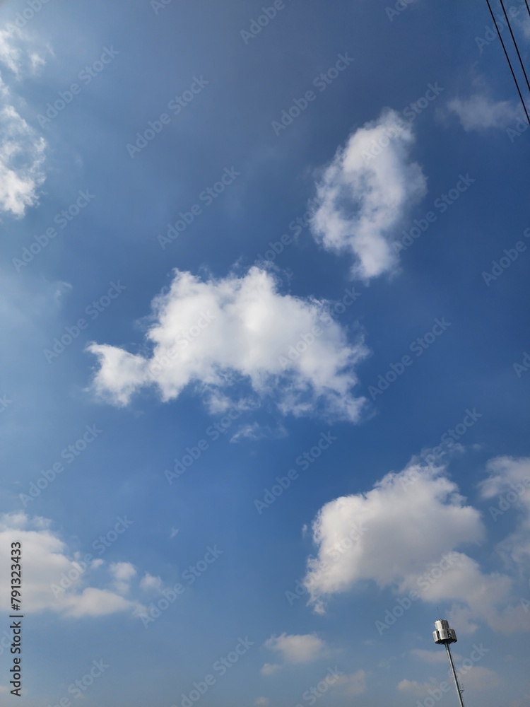 Fototapeta premium 뭉게 구름