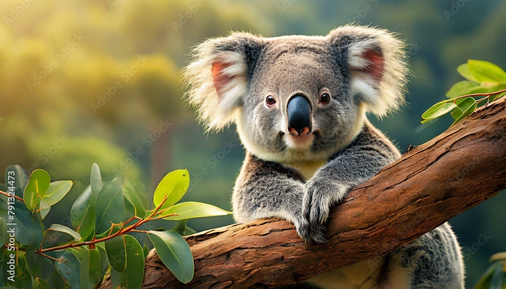 Fototapeta premium koala in tree