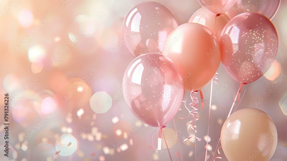 Balloons and Confetti for a Festive Moment Balloons and Confetti for a Festive Moment