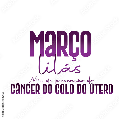 março lilas, ribon, câncer do colo do útero © Elmo Mororó