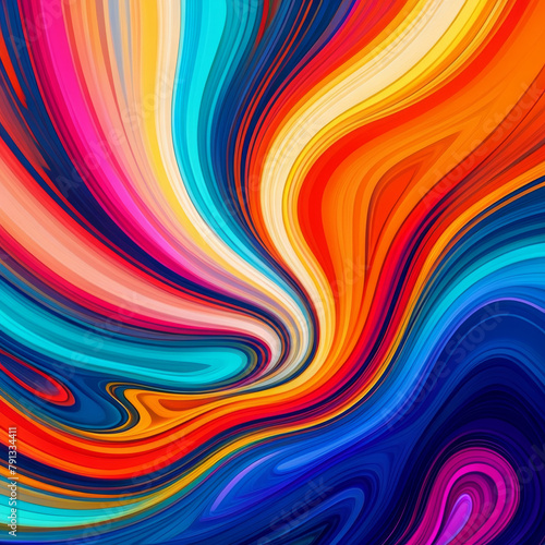 Abstract coloring background of the gradient with visual wave,twirl and lighting effects