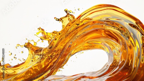 Liquid Wave Splashing
