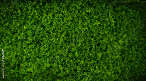Green grass top view background