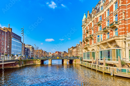 Photography Fabulous, magnificent Amsterdam in early spring.