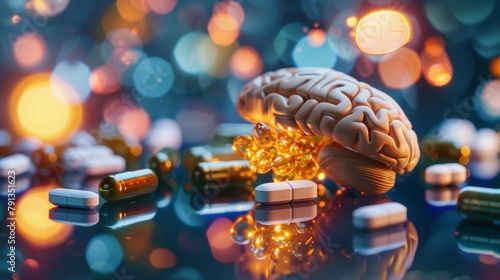 Supercharge your cognitive abilities and improve brain health with nootropics. . photo
