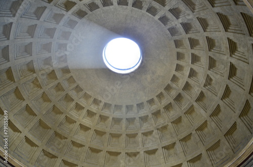 the dome of the Pantheon in Rome