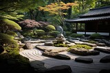 Zen Garden Harmony: If you have a zen garden, capture the tranquility it exudes.