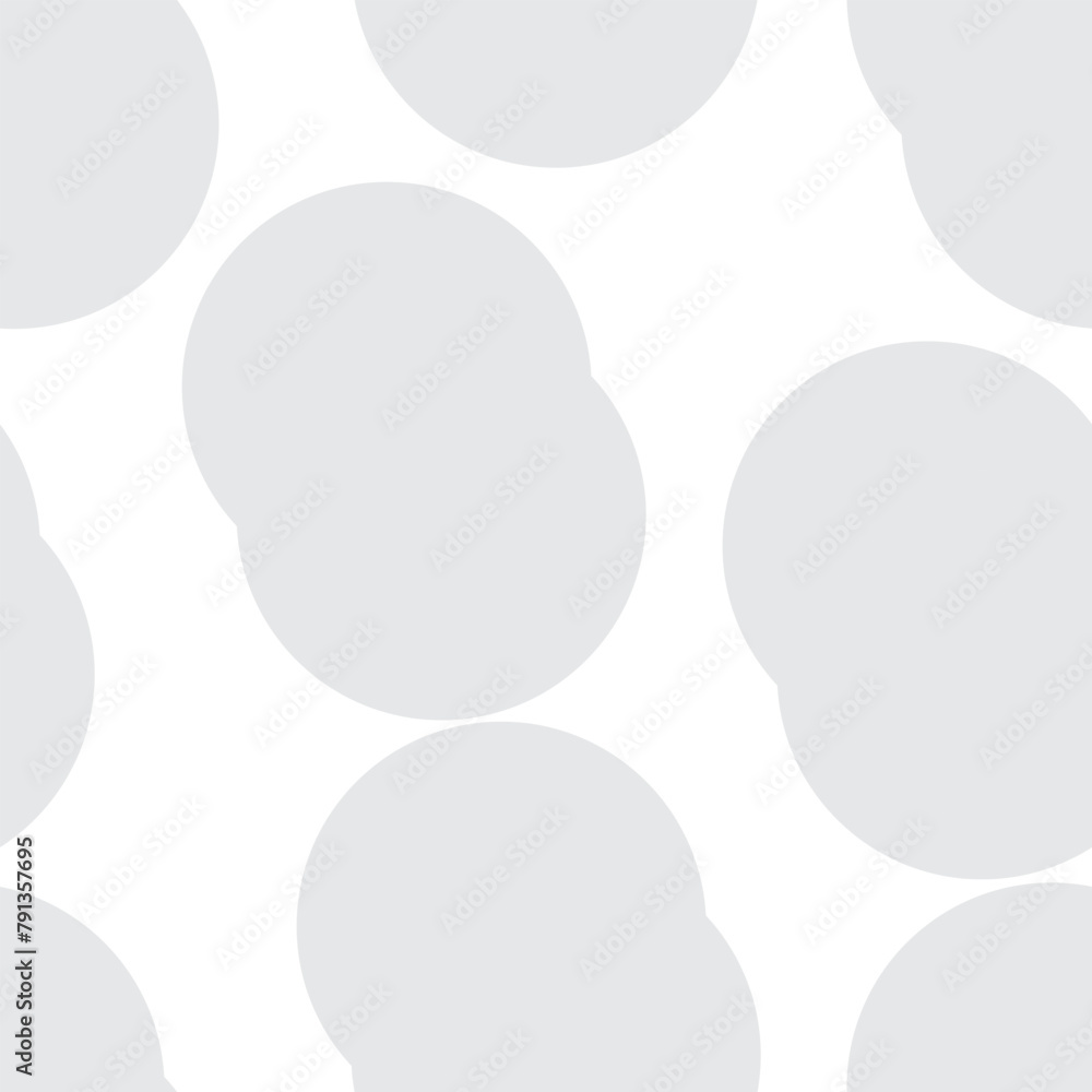 Monochrome Geometric Circles Seamless Pattern Design Monochrome Geometric Circles Seamless Pattern Design