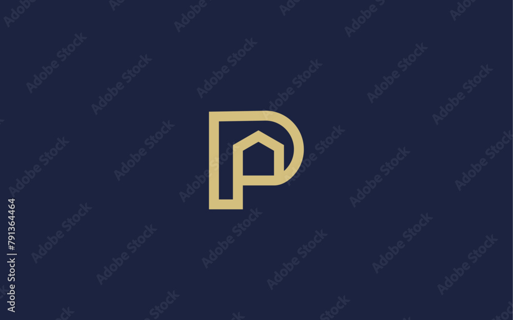 letter p with house logo icon design vector design template inspiration letter p with house logo icon design vector design template inspiration