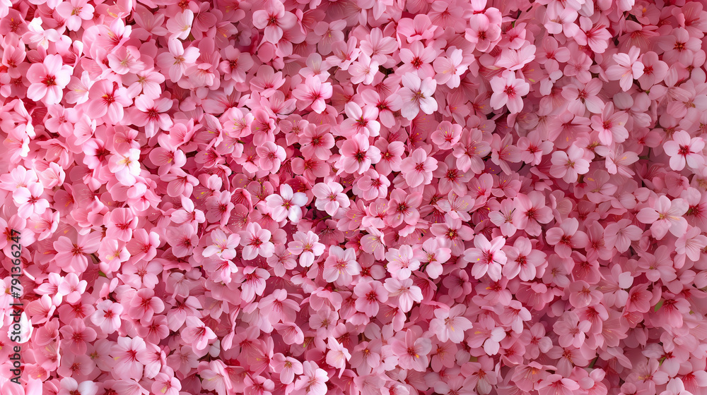 Obraz premium Beautiful cherry blossom pattern wall paper. Abstract flower background