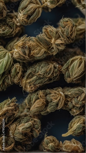 Beautiful Cannabis buds © Sahaidachnyi Roman