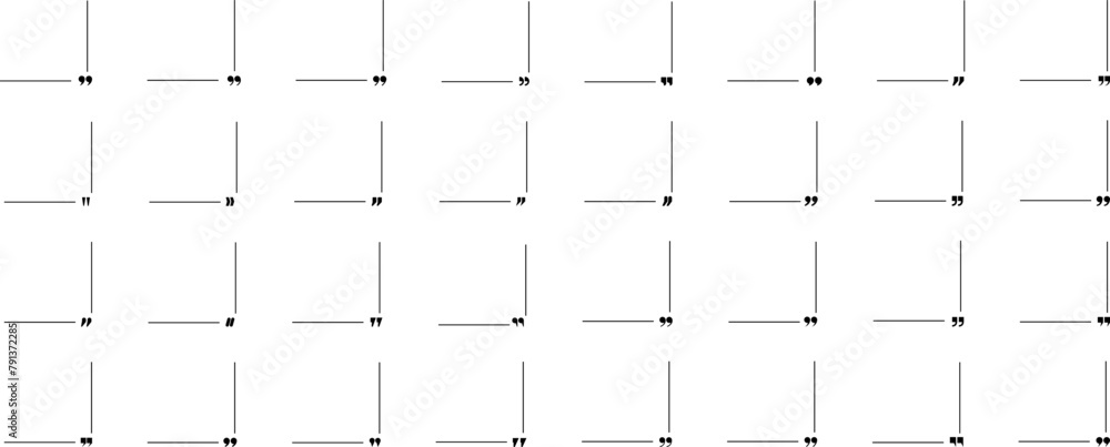Quote box frame icon set. Quote symbol and mark quote. Quote frames. Comment, text box. Speech bubbles with quotation marks. Blank text message box for quotes. Blog post template. Vector illustration. Quote box frame icon set. Quote symbol and mark quote. Quote frames. Comment, text box. Speech bubbles with quotation marks. Blank text message box for quotes. Blog post template. Vector illustration.