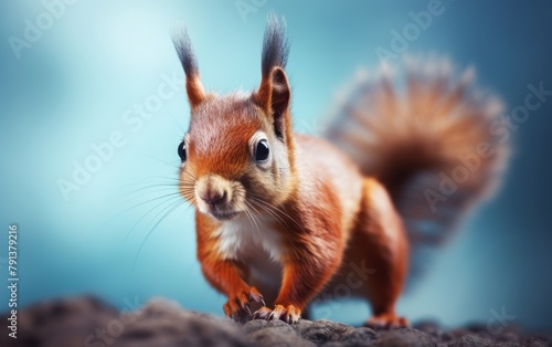 Isolated Squirrel © flow
