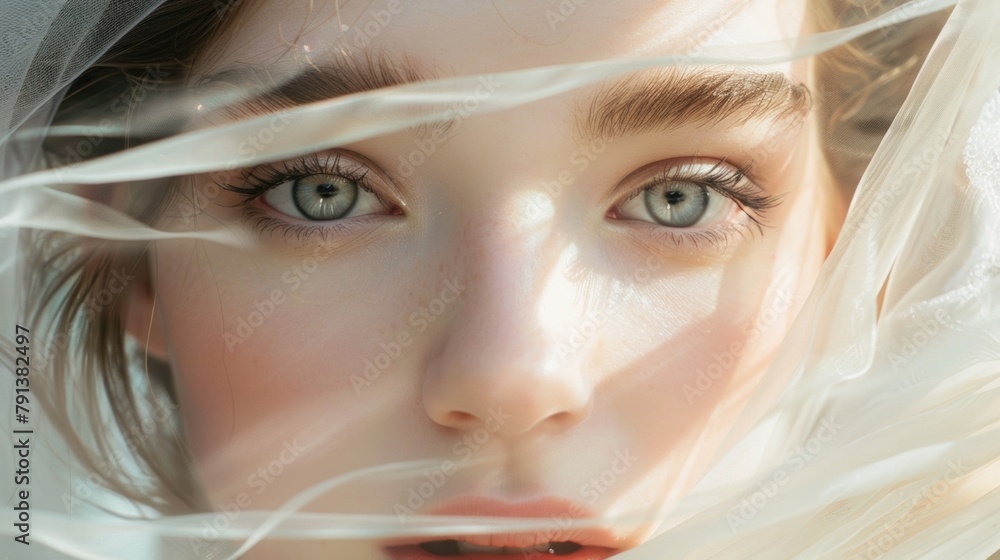 A of gentle lines fan out from the corners of the eyes forming a delicate veil of pure delight. . A of gentle lines fan out from the corners of the eyes forming a delicate veil of pure delight. .