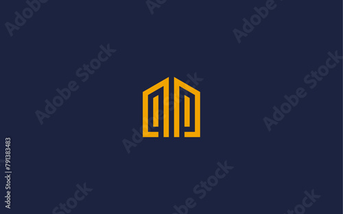 letters pp with house logo icon design vector design template inspiration