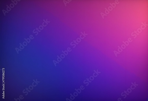 Abstract soft color holographic blurred grainy gradient banner background texture. purple