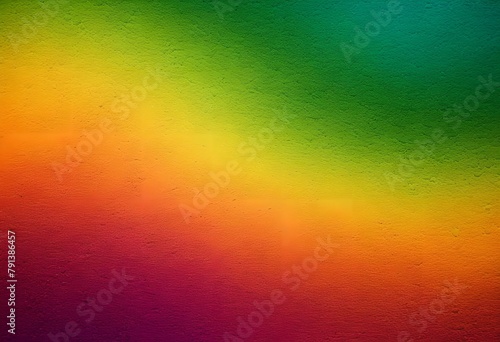 Abstract soft color holographic blurred grainy gradient banner background texture. green