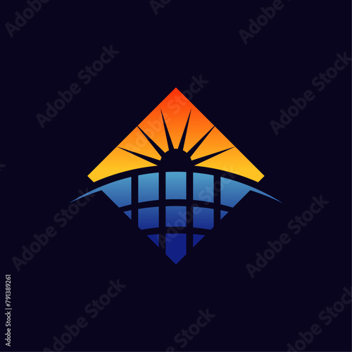 Minimalist Modern Renewable Energy Logo