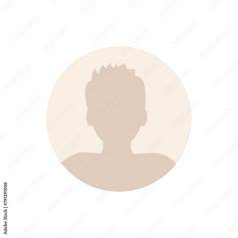 Vector flat illustration. Stylish pastel profile of a man. Avatar, user profile, person icon, silhouette, profile picture. Suitable for social media profiles, icons, screensavers and as a template. Vector flat illustration. Stylish pastel profile of a man. Avatar, user profile, person icon, silhouette, profile picture. Suitable for social media profiles, icons, screensavers and as a template.