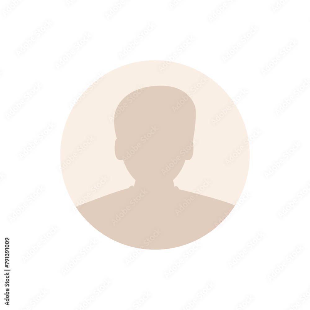 Vector flat illustration. Stylish pastel profile of a man. Avatar, user profile, person icon, silhouette, profile picture. Suitable for social media profiles, icons, screensavers and as a template. Vector flat illustration. Stylish pastel profile of a man. Avatar, user profile, person icon, silhouette, profile picture. Suitable for social media profiles, icons, screensavers and as a template.